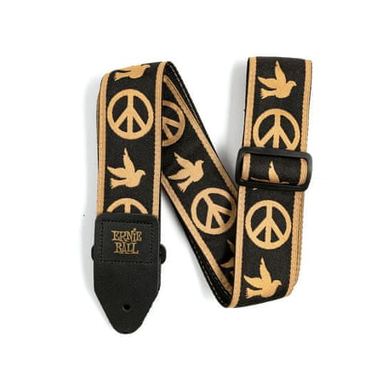 Ernie Ball 4613 Peace Love Dove Jacquard Strap - kytarový pás