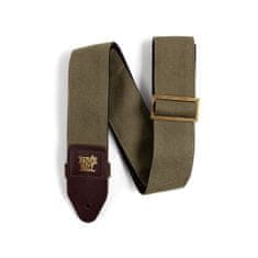 Ernie Ball 4673 Olive Canvas Strap - kytarový popruh - 1ks