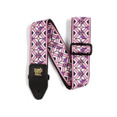 Ernie Ball 4658 Kaleidoscope Pink Jacquard Strap - kytarový pás