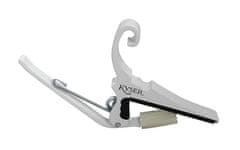 Kyser KGCWA Capo Quick-change Pure White Classical - kapodastr na klasickou kytaru