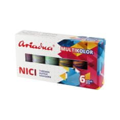 Ariadna Sestava nití Multicolor Sky Viga 80/150 m - 6 barev (nebe)