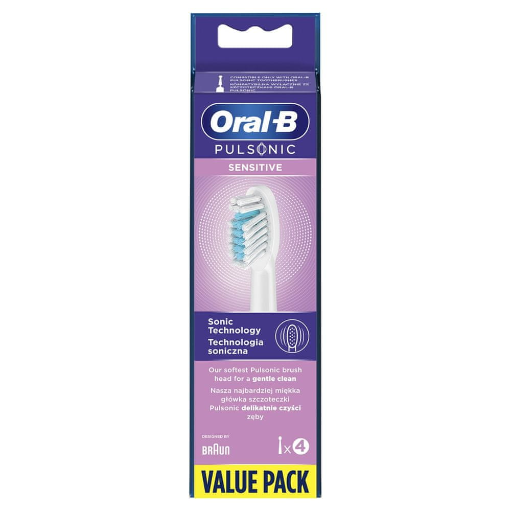 Oral-B Pulsonic Sensitive 4 ks náhradní hlavice