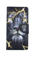 TopQ Pouzdro iPhone SE 2020 knížkové Magický lev 54673