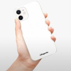 iSaprio Silikonové pouzdro - 4Pure - bílý pro Apple iPhone 12