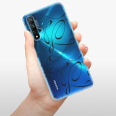 iSaprio Silikonové pouzdro - Fancy - black pro Huawei Nova 5T