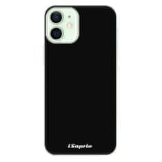 iSaprio Silikonové pouzdro - 4Pure - černý pro Apple iPhone 12
