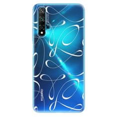 iSaprio Silikonové pouzdro - Fancy - white pro Huawei Nova 5T