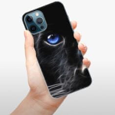 iSaprio Silikonové pouzdro - Black Puma pro Apple iPhone 12 Pro