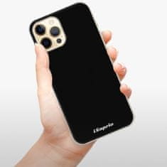 iSaprio Silikonové pouzdro - 4Pure - černý pro Apple iPhone 12 Pro Max