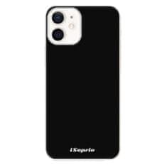 iSaprio Silikonové pouzdro - 4Pure - černý pro Apple iPhone 12 Mini