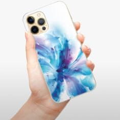 iSaprio Silikonové pouzdro - Abstract Flower pro Apple iPhone 12 Pro