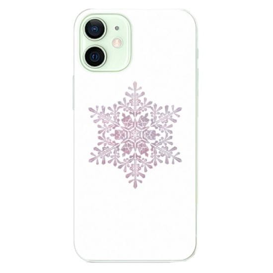 iSaprio Silikonové pouzdro - Snow Flake pro Apple iPhone 12 Mini