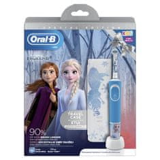 Oral-B dětský elektrický kartáček Kids Ledové Království 2 + Cestovní Pouzdro