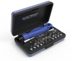 MusicNomad MN229 Premium Guitar Tech Screwdriver and Wrench Set - set nářadí na seřízení nástroje