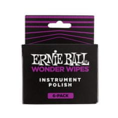 Ernie Ball 4278 Wonder Wipes Instrument Polish - čistící ubrousky na nástroje - 6ks