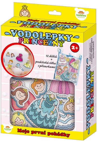 Teddies BABY Vodolepky Moje první pohádky Princezny