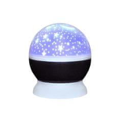 Solight Solight LED projekční koule, multicolor, 9 režimů, otáčení, USB, 4x AAA 1V220