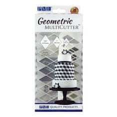 PME Sada vykrajovátek 3kusy Geometric - diamant 