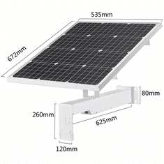 Secutek 60W / 40A Solární zdroj SBS-S60W40A