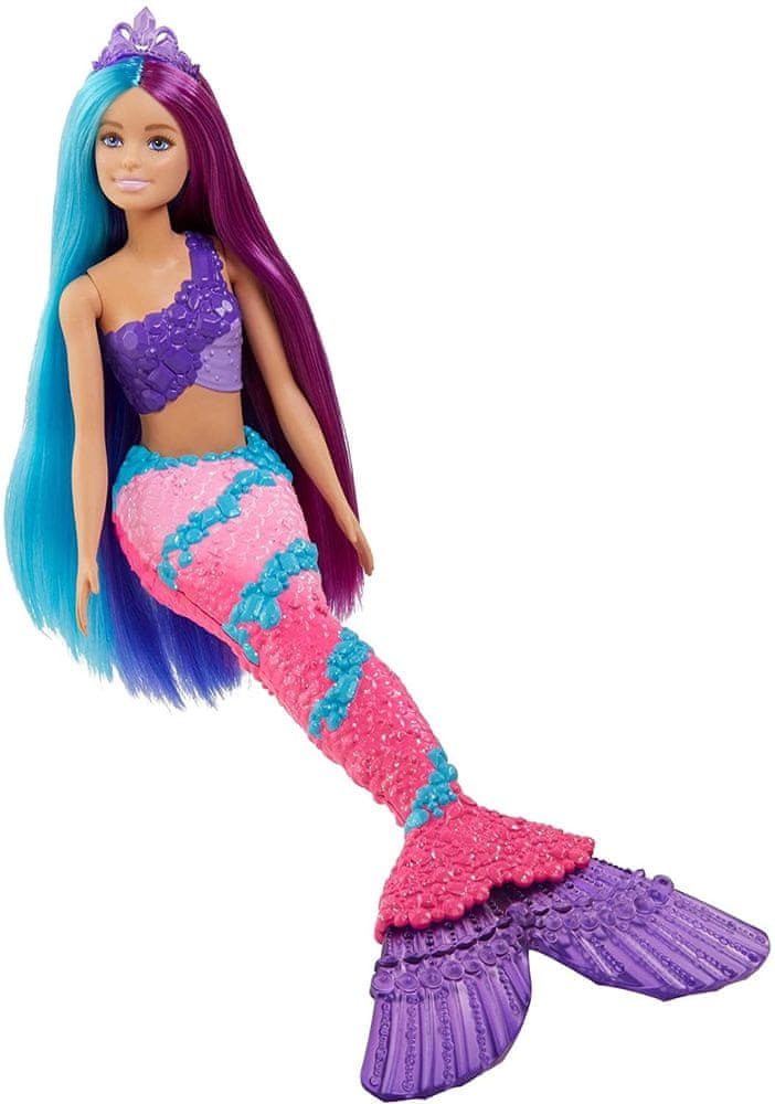 Mattel Barbie Mořská panna s dlouhými vlasy