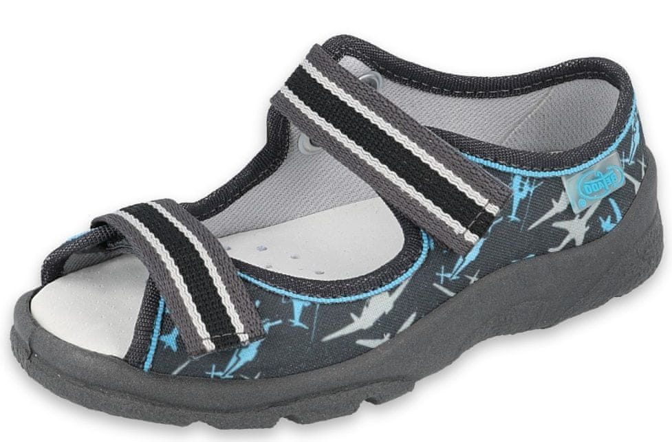 Befado chlapecké sandály Max 869X143 25 tmavě modrá