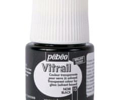Pébéo Vitrail (45ml) - 15 černá, pébéo, barvy na sklo