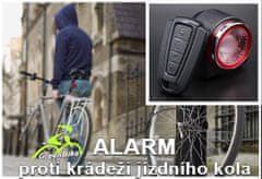 Inteligentní cyklistický alarm
