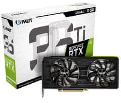 PALiT Dual GeForce RTX 3060 Ti grafična kartica, 8 GB GDDR6 - rozbaleno