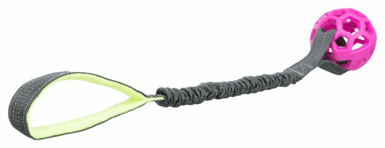 Trixie Bungee tugger, přetahovadlo s míčem tpr, 7/48 cm,