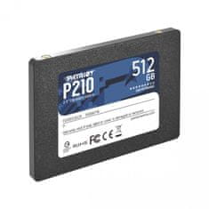 Patriot P210 SSD disk, 512 GB, SATA 3