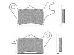 Newfren brzdové destičky, NEWFREN (směs SCOOTER ELITE ORGANIC) 2 ks v balení FD0518BE
