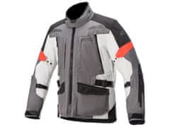 Alpinestars bunda VALPARAISO V3 DRYSTAR, ALPINESTARS (tmavá šedá/světlá šedá/červená, vel. 4XL) (Velikost: 4XL) 3204020-939