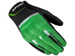 Spidi rukavice FLASH CE, SPIDI (černé/zelené) (Velikost: 2XL) 2H453091