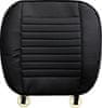 Sotra Prodyšný potah sedadla z kůže Forward (50x53) | Černá