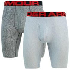 Under Armour 2PACK pánské boxerky šedé (1363622 011) - velikost M