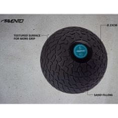 Vidaxl Míč Avento Slam s texturovaným povrchem, 6 kg, černý