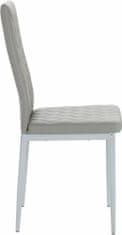 Danish Style Jídelní židle Bark (SET 4 ks), šedá