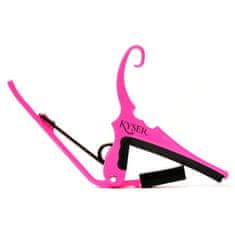 Kyser KG6NPA Capo Quick-change Neon Pink kapodastr