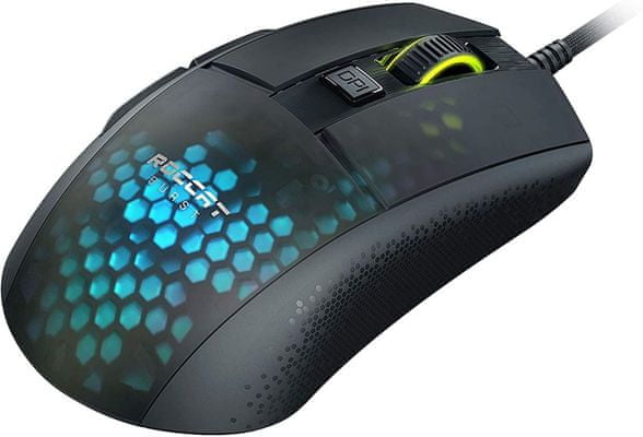 Roccat Burst Pro, černá (ROC-11-745) myš optický senzor 16 000 DPI herní hladký skluz titan switch 68 gramů