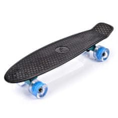 MTR Pennyboard 56 cm s LED kolečky ČERNÁ S-111