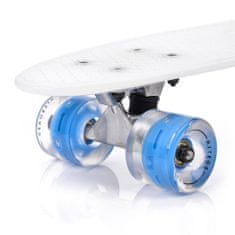 MTR Pennyboard 56 cm s LED kolečky, WHITE EAGLE S-112