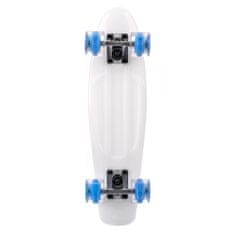 MTR Pennyboard 56 cm s LED kolečky, WHITE EAGLE S-112