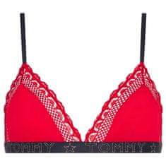 Tommy Hilfiger Dámská nevyztužená podprsenka Triangle Bralette Holiday Velikost: S UW0UW02634-XLG