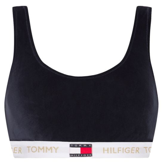 Tommy Hilfiger Dámská sportovní podprsenka Velour Velikost: L UW0UW02393-DW5