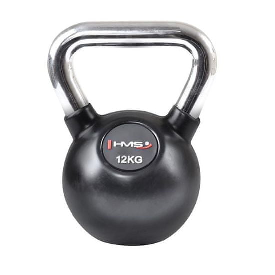 HMS kettlebell s chromovaným úchopem KGC 12 kg