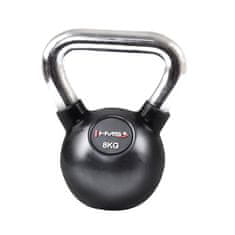 HMS kettlebell s chromovaným úchopem KGC 8 kg