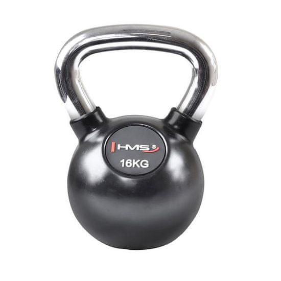 HMS kettlebell s chromovaným úchopem KGC 16 kg