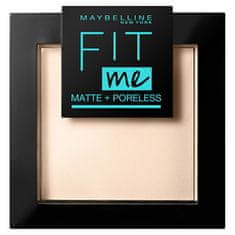 Maybelline Matující pudr Fit Me Matte and Poreless Powder 9 g (Odstín 105 Natural Ivory)