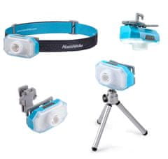 Naturehike univerzální svítilna Starlight, USB nabíjení, tripod 101g - šedá/modrá 