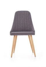 Halmar Jídelní židle K285 - tmavě šedá